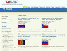 Tablet Screenshot of ceauto.co.hu